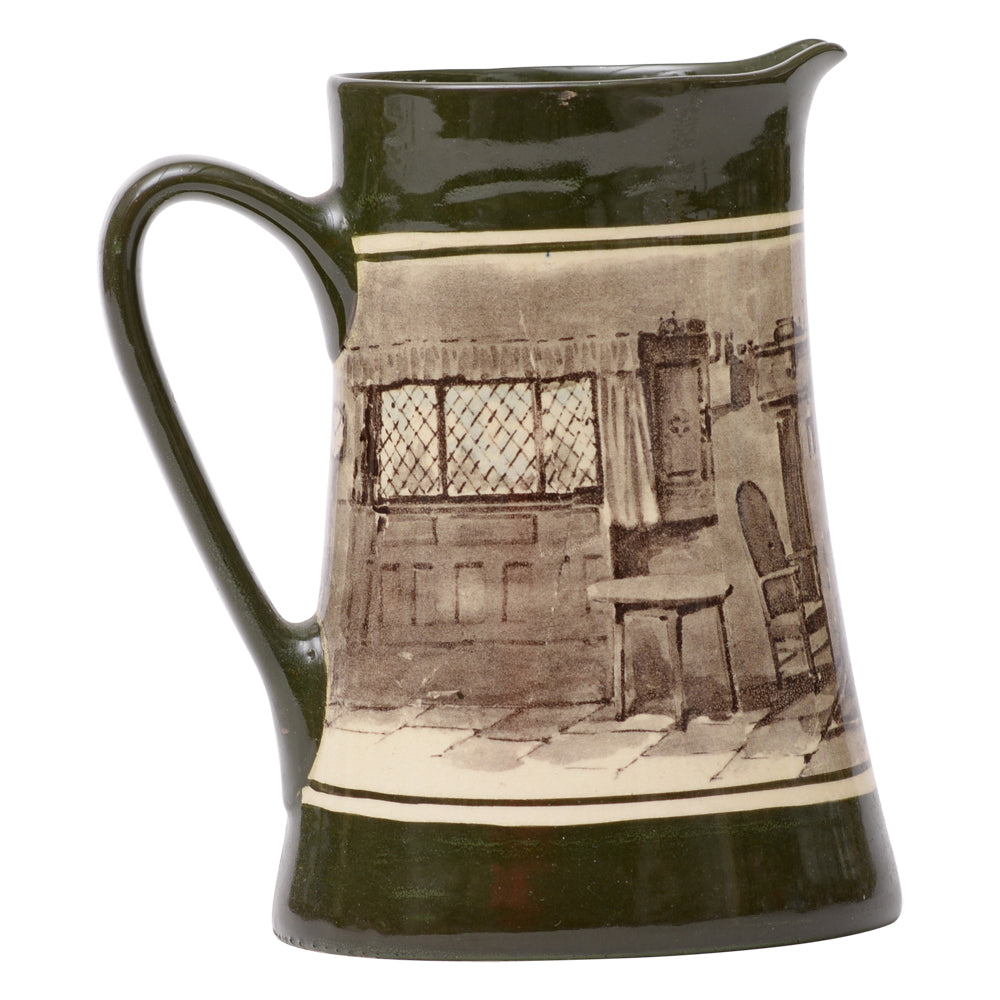 Jug Cat At The Door