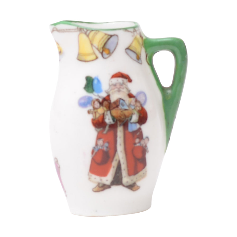 Pitcher,mini size  santa with sleigh