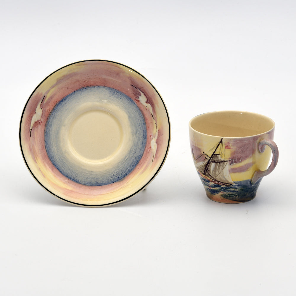 Cup and saucer famous ships