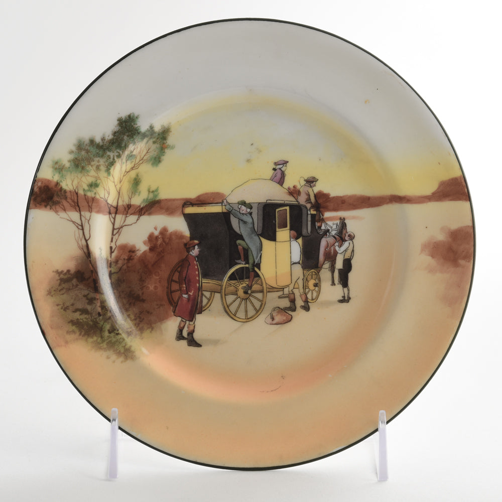 Coaching Scene Plate 8 in.