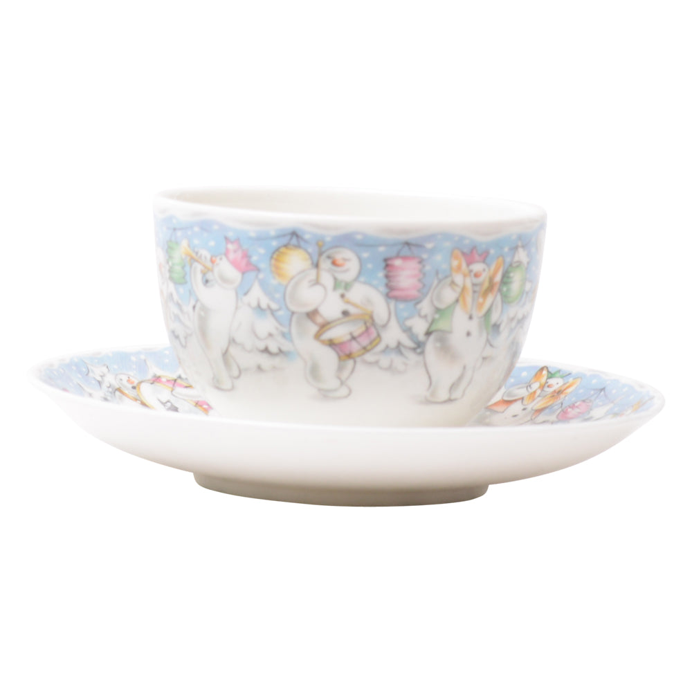 Cup Saucer  Royal Doulton Snowman