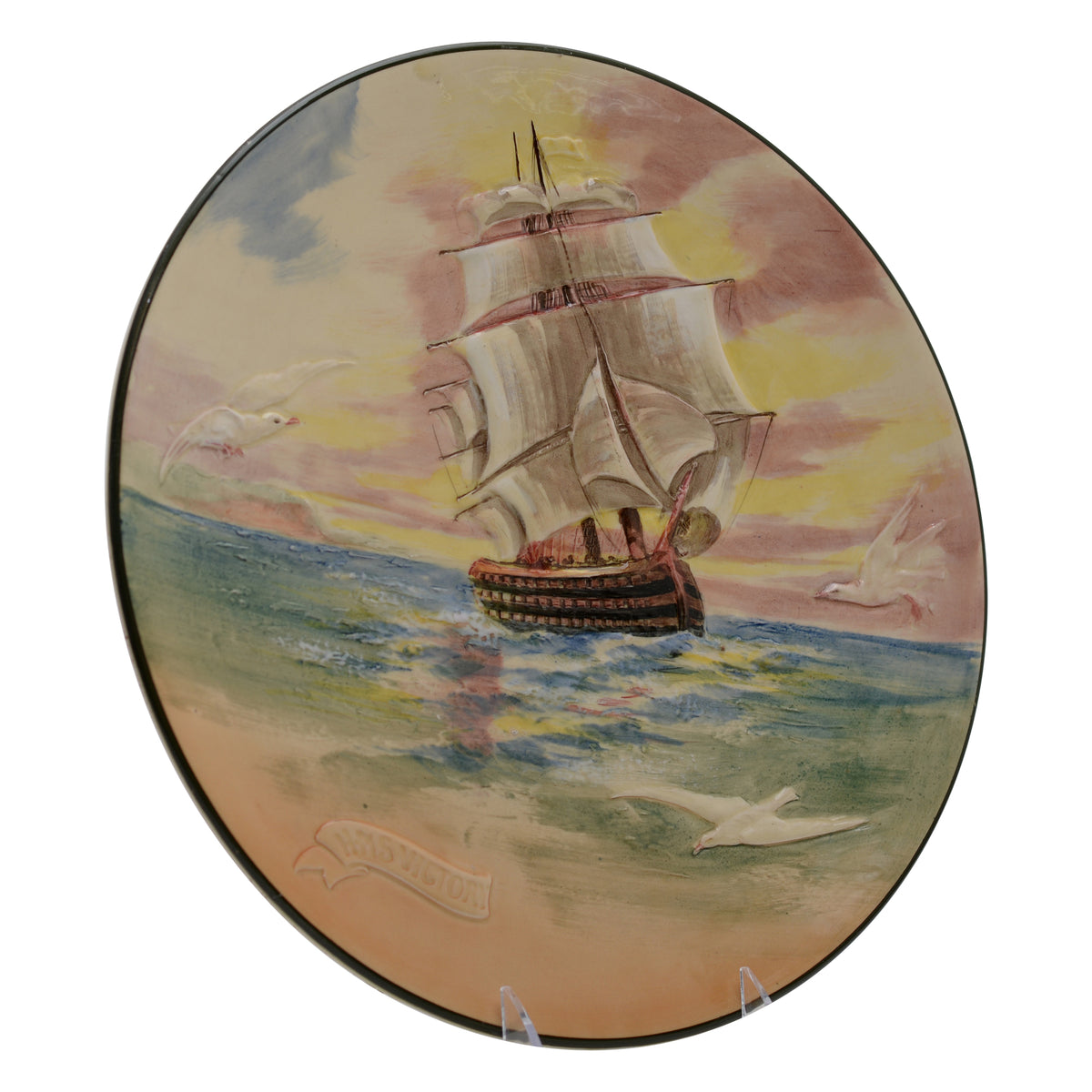 Plate Famous Ships The Victory