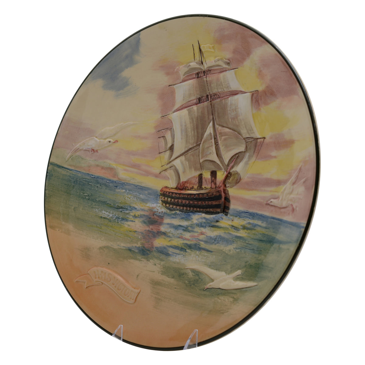 Plate Famous Ships The Victory