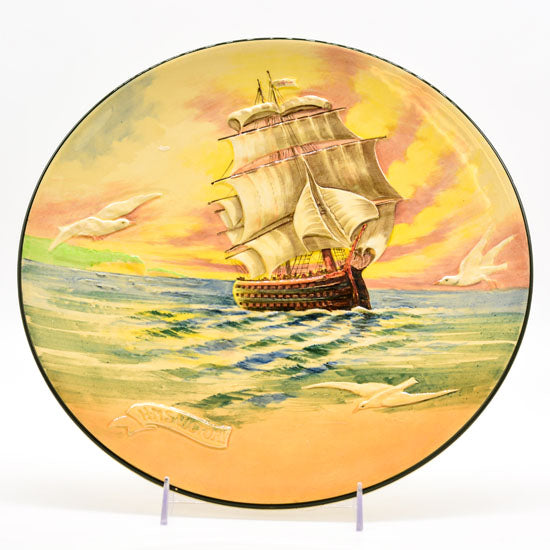 Plate Famous Ships The Victory