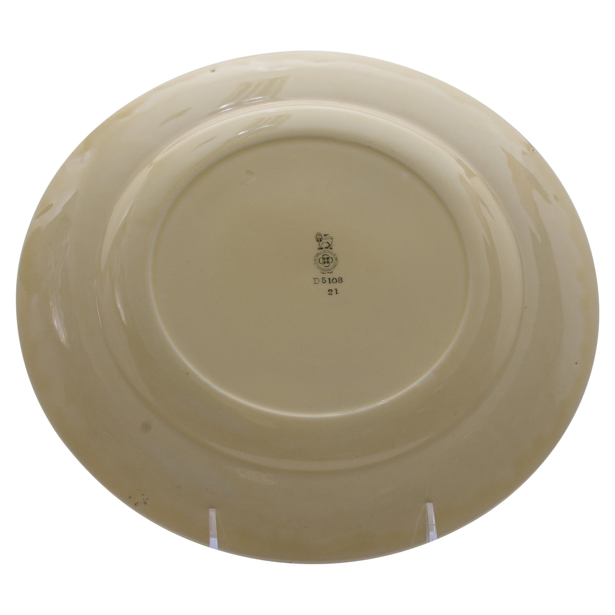Plate,st george/dragon,blue white,