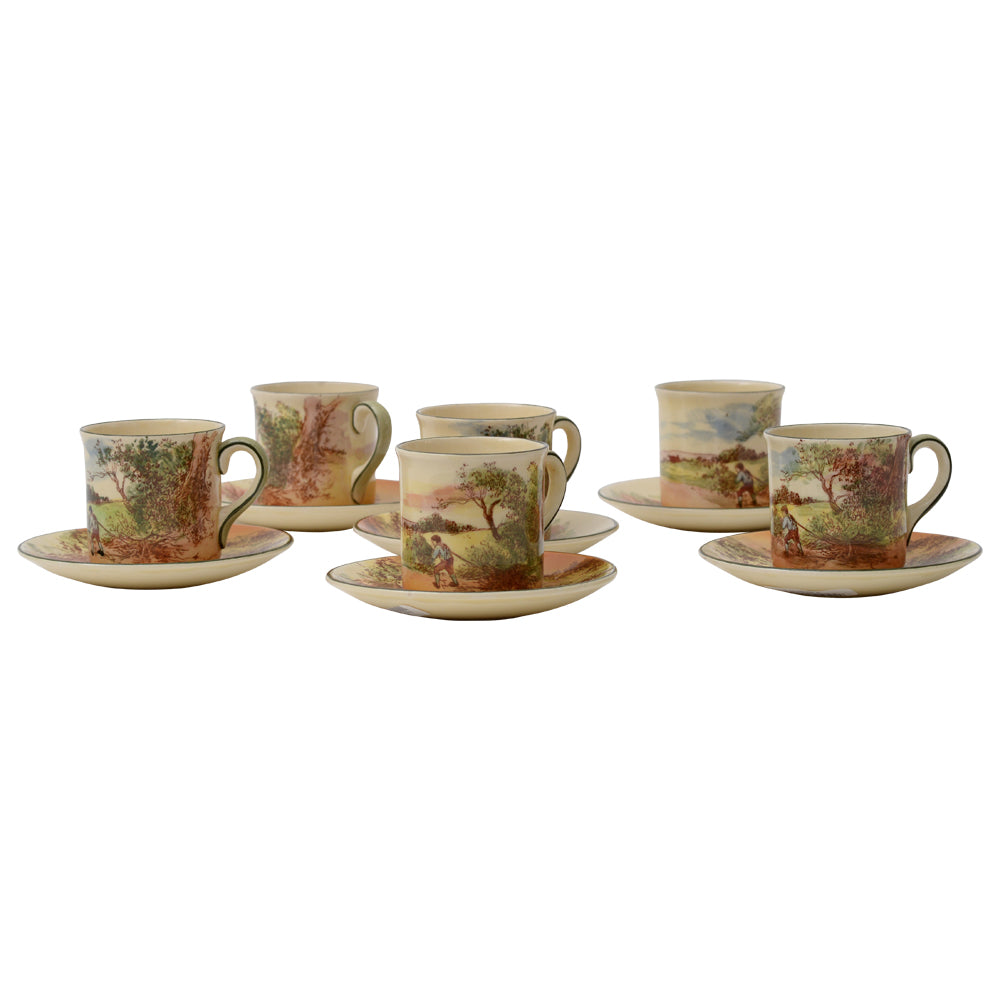 Cottage Scene Cup & Saucer