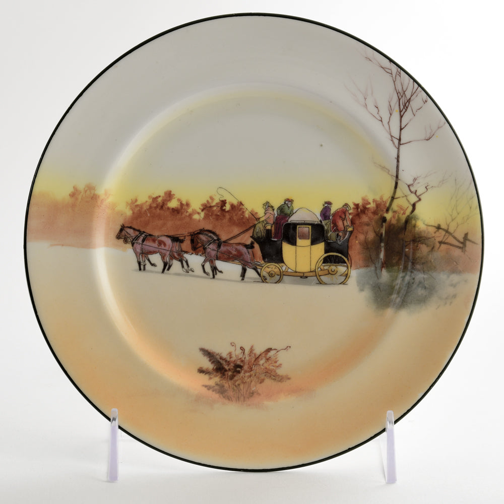 Coaching Scene Plate