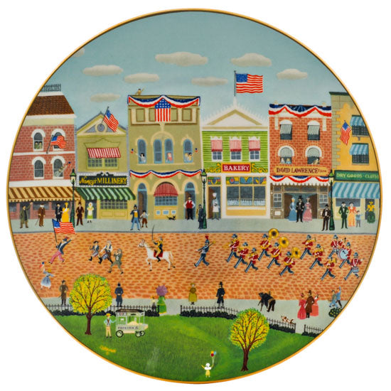 Fourth of July Plate 10.25"