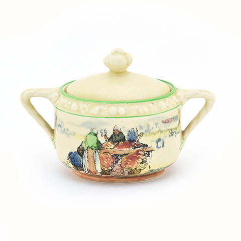 Flower Sellers Sugar Bowl