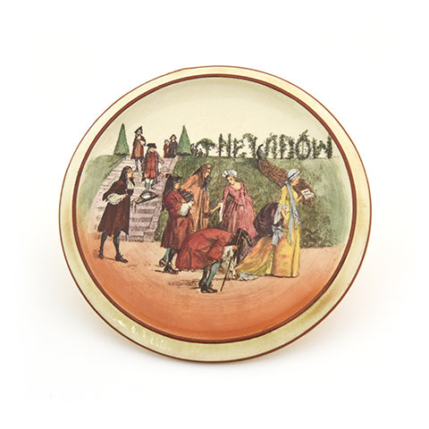 Dutch People Walking Trivet 