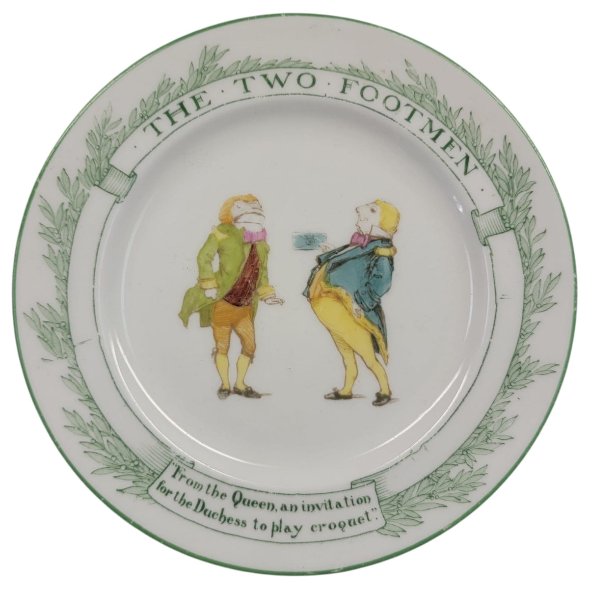 Frog Footmen plate