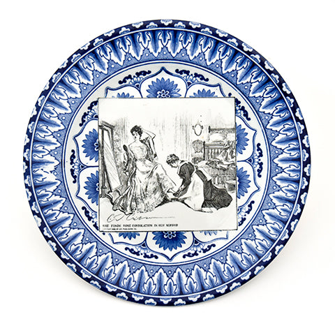 Gibson Girl Plate