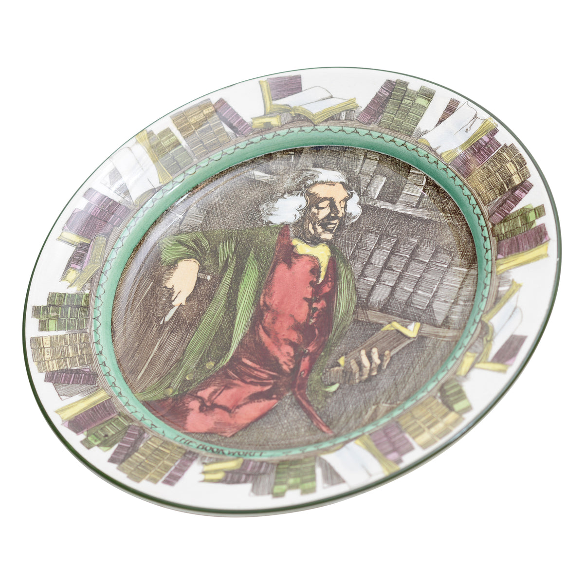 Bookworm Plate