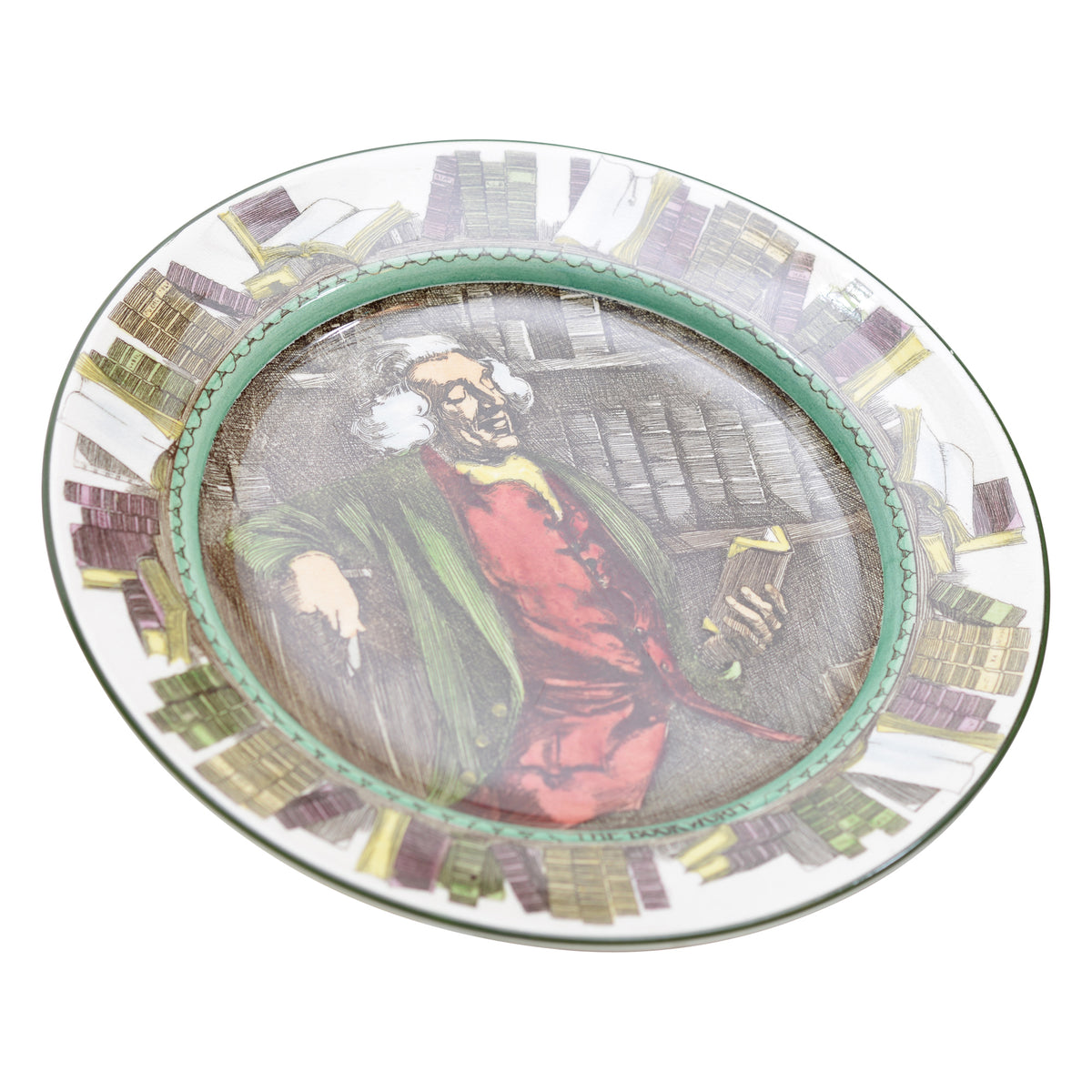 Bookworm Plate