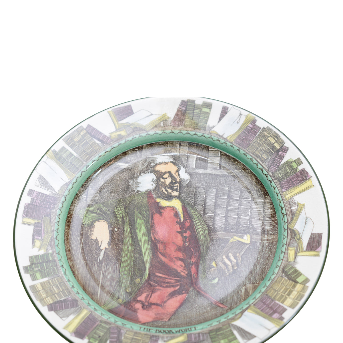 Bookworm Plate