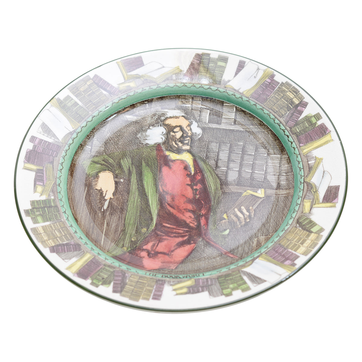 Bookworm Plate