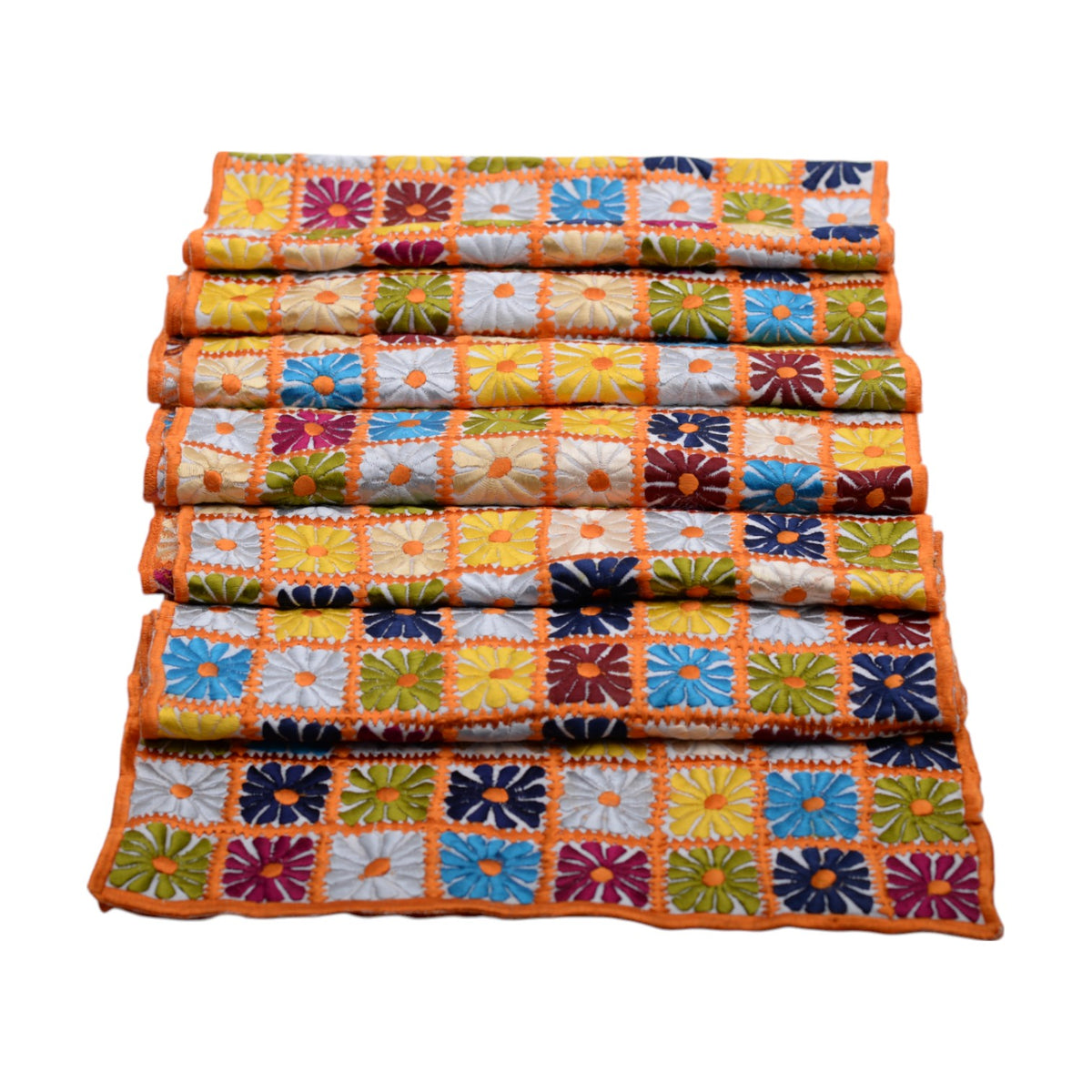 TABLE RUNNER HANDMADE MORROCAN SILK 