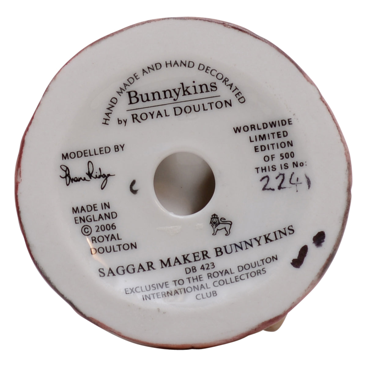 Saggar Maker bunnykin