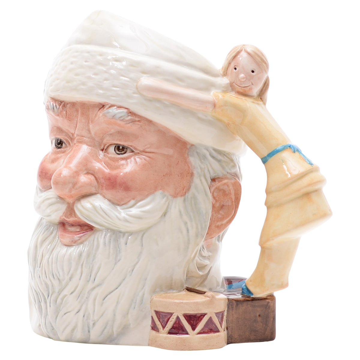 Santa Claus Large White