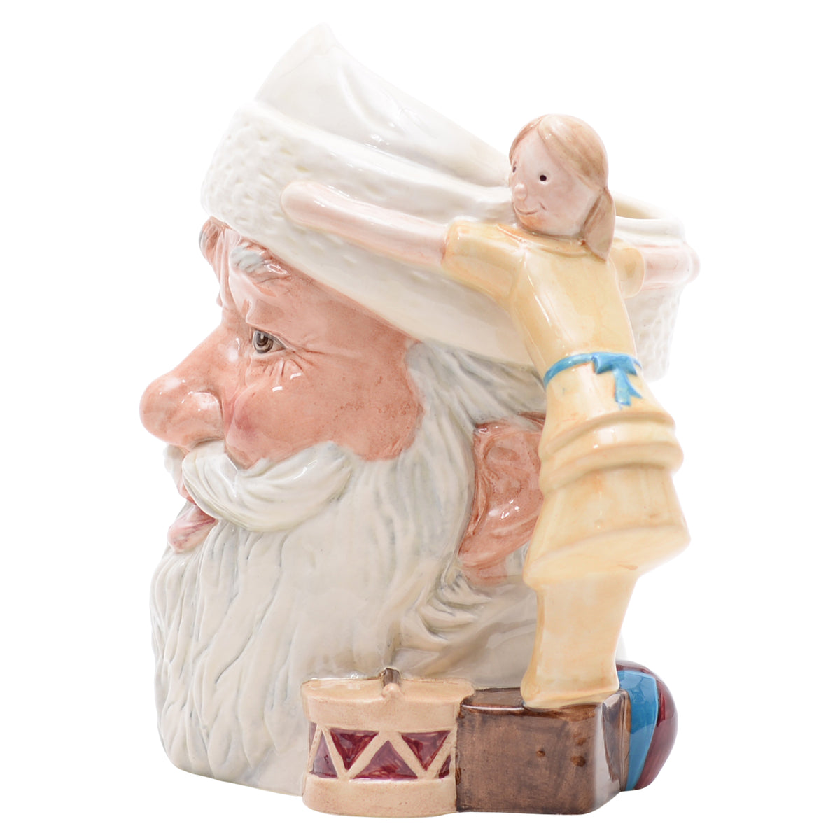 Santa Claus Large White