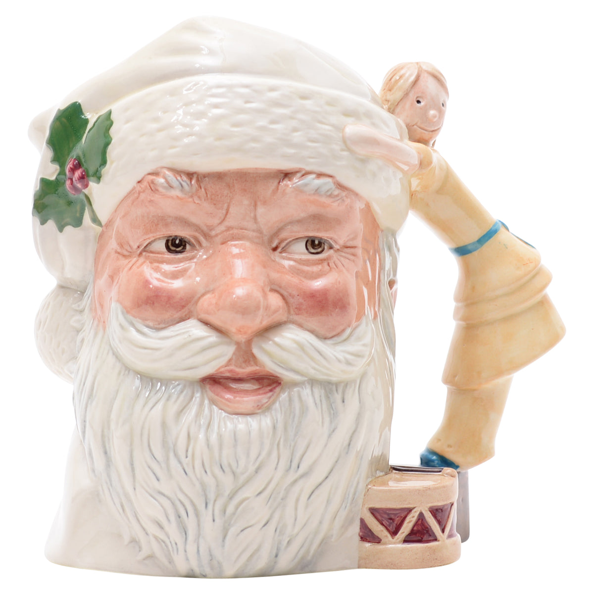 Santa Claus Large White
