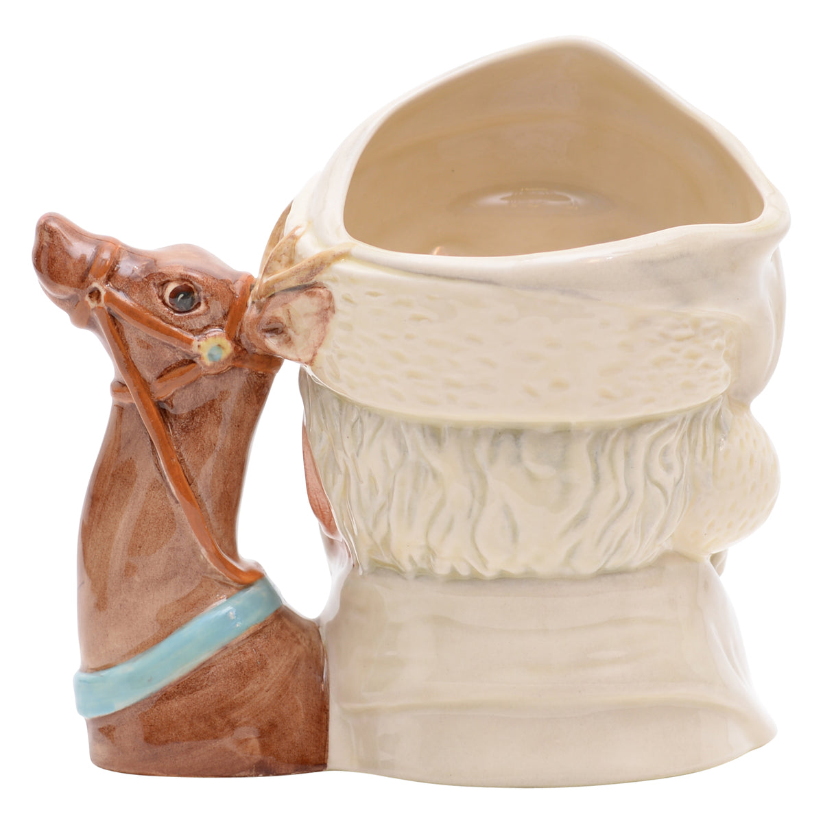 Santa Claus Large - White (reindeer) D6675