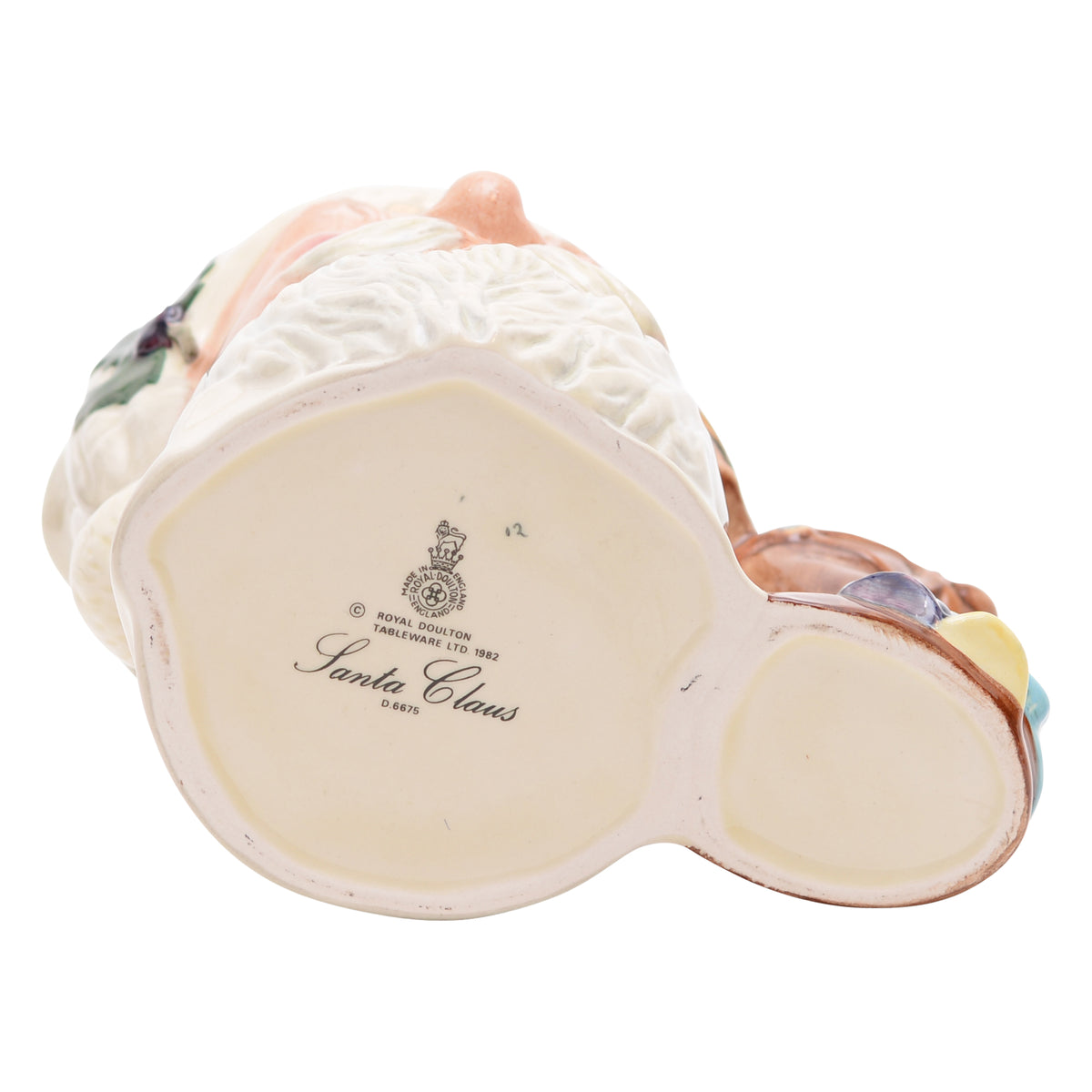 Santa Claus Large - White (reindeer) D6675
