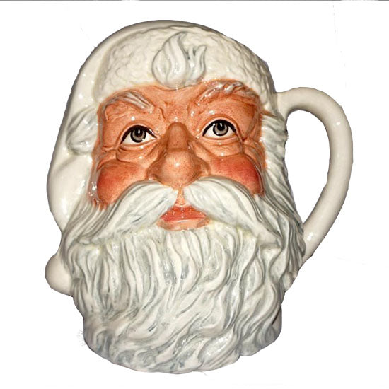 Santa Clause Large White