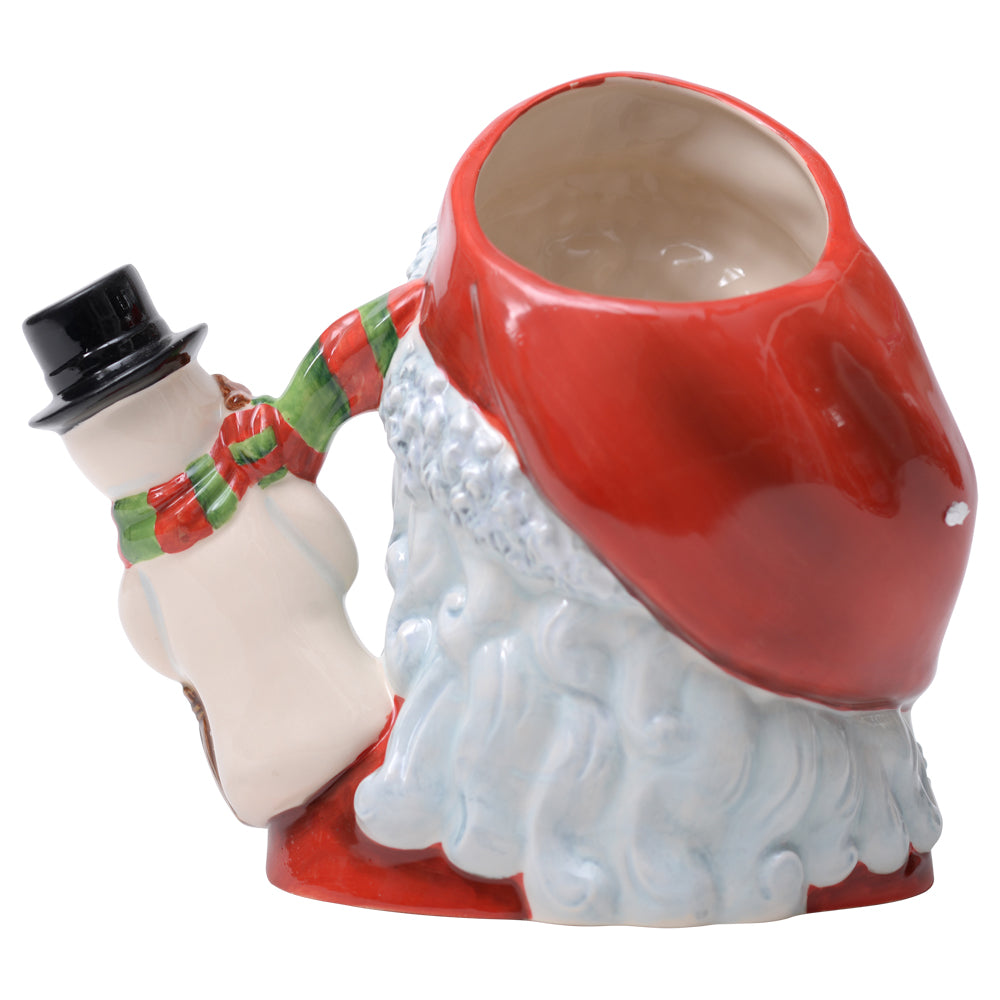 Santa Claus Large Snowman Handle