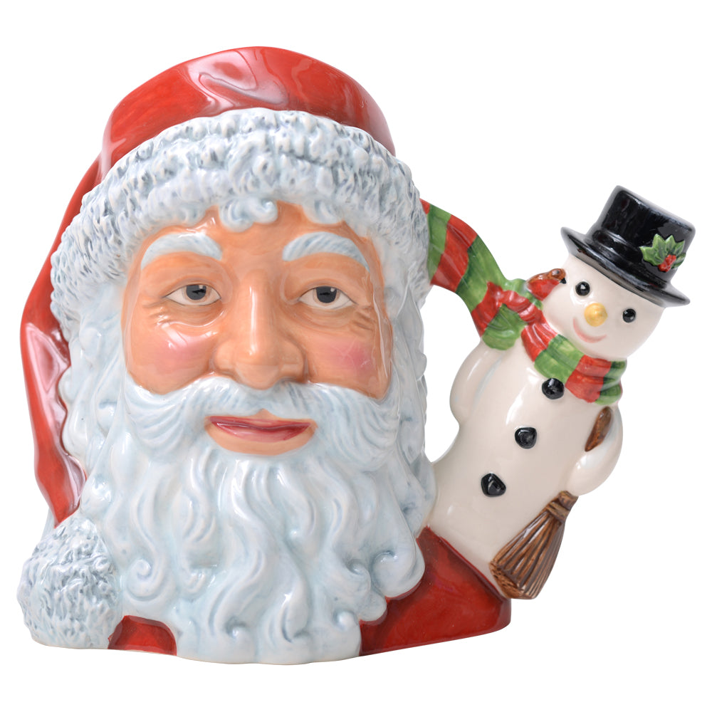 Santa Claus Large Snowman Handle