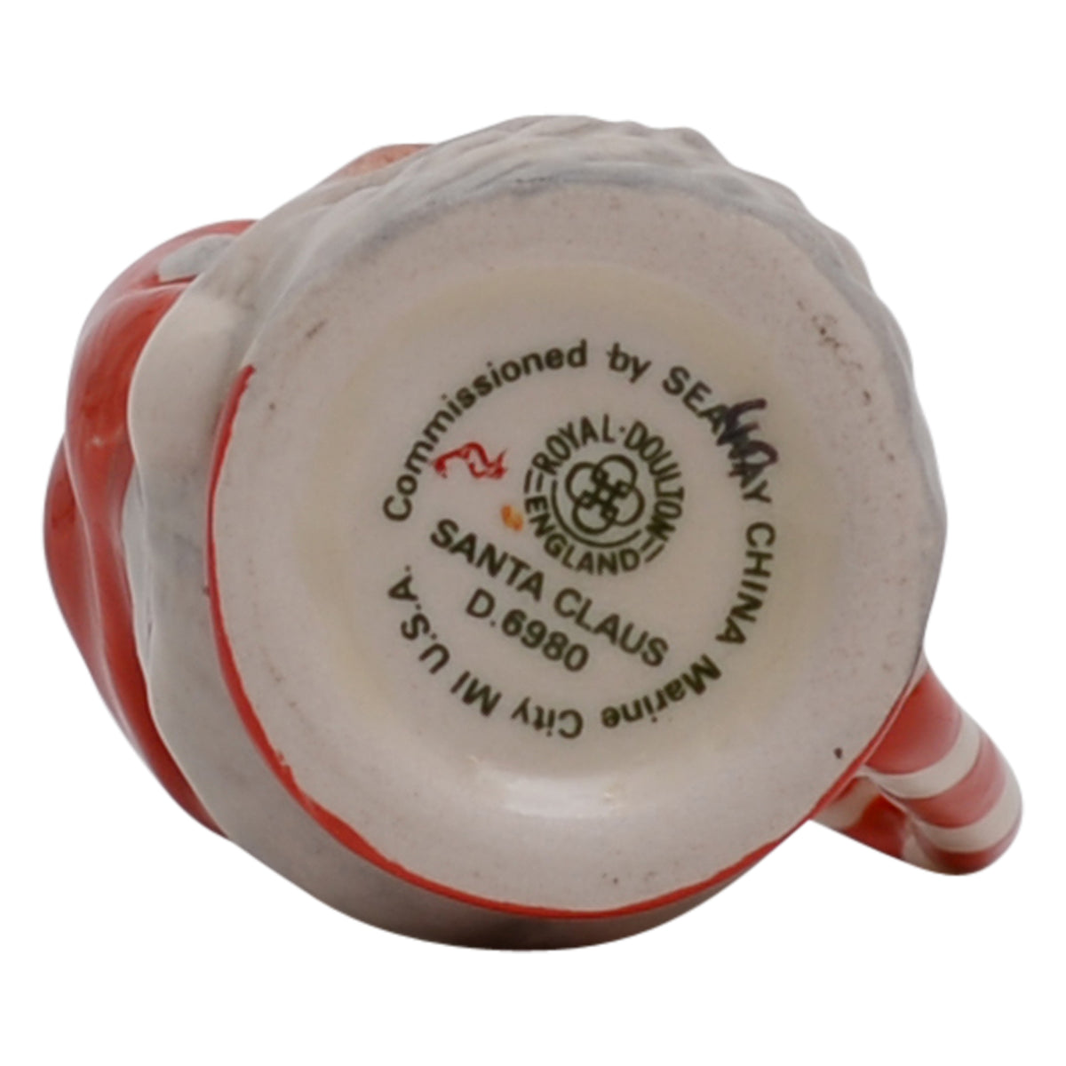 Santa Claus Tiny Candy Cane Handle