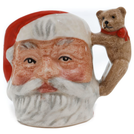 Santa Claus Tiny Teddy Bear Handle