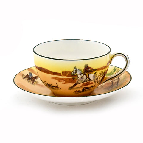 Hunting Cup and Sauser