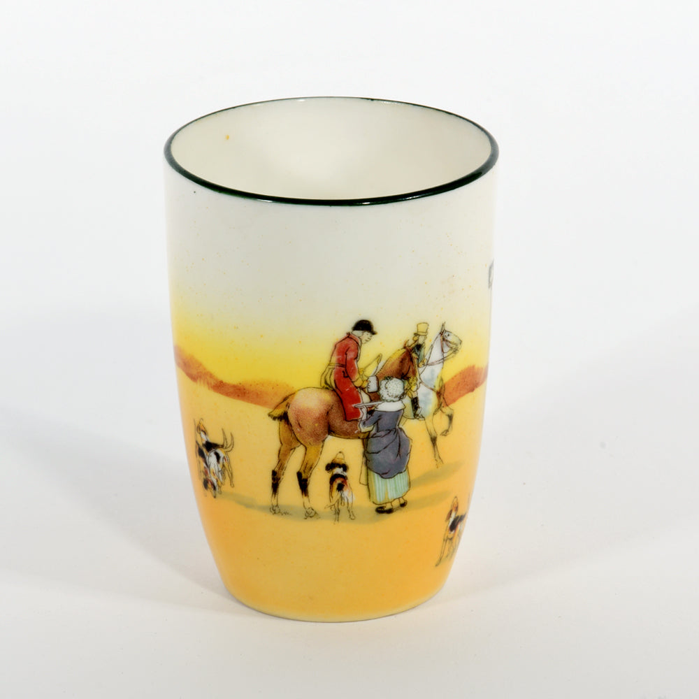 Beaker  Hunting Scene  H.3.25"