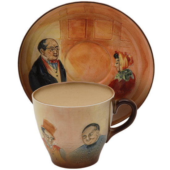 Mr. Pickwick Cup and Saucer