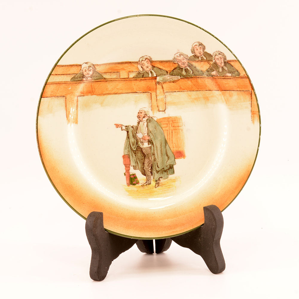 Plate, Dickens, Serjt Buzfuz