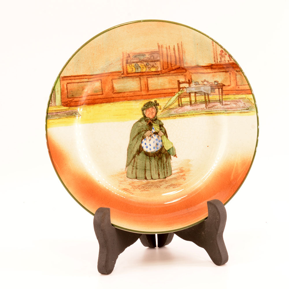 Plate, Dickens, Sairey Gamp