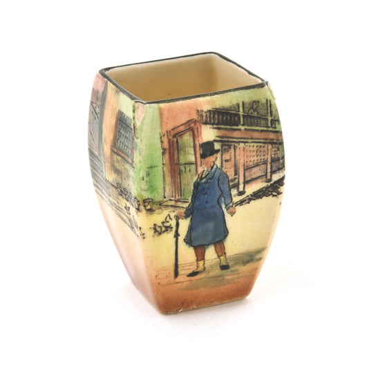 Mr. Micawber Dickens Vase