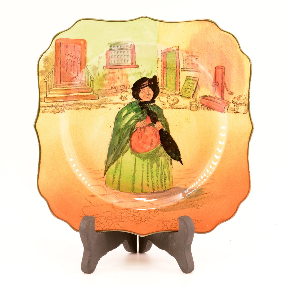 Plate, Dickens, Sairey Gamp