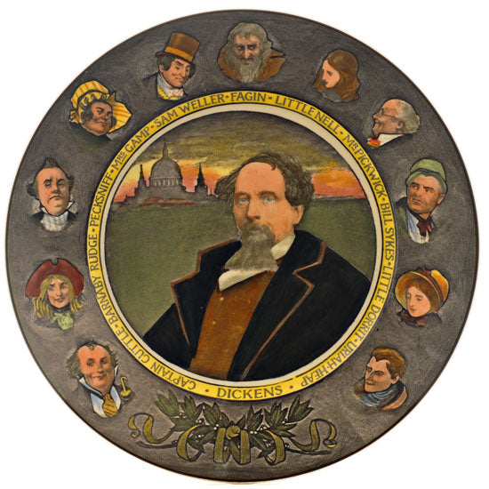 Dickens Plate 10.25"