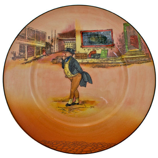 Mr. Pickwick Plate Dickensware