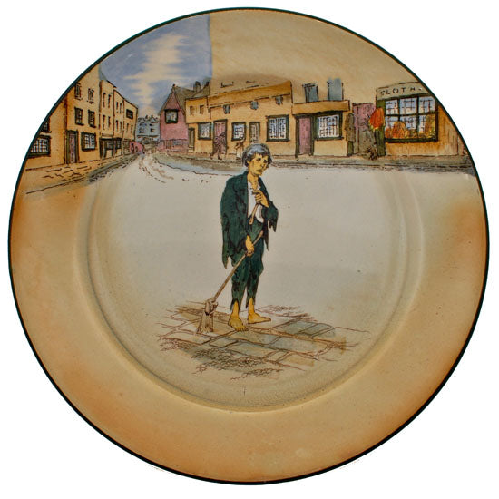 Poor Jo Plate Dickensware