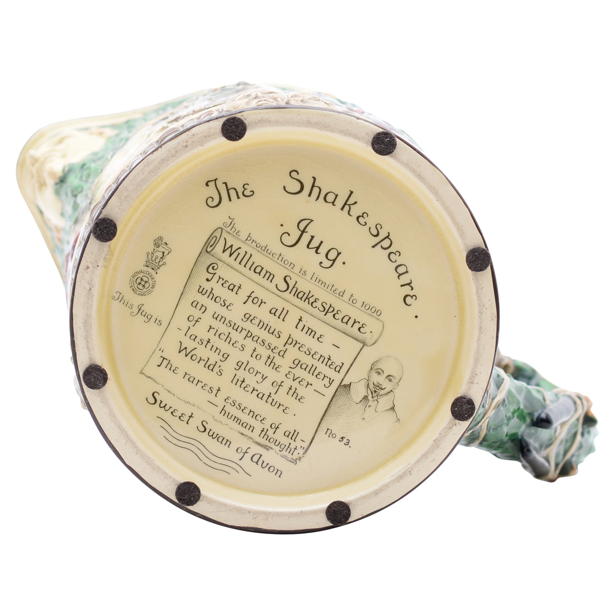 William Shakespeare Prestige Jug