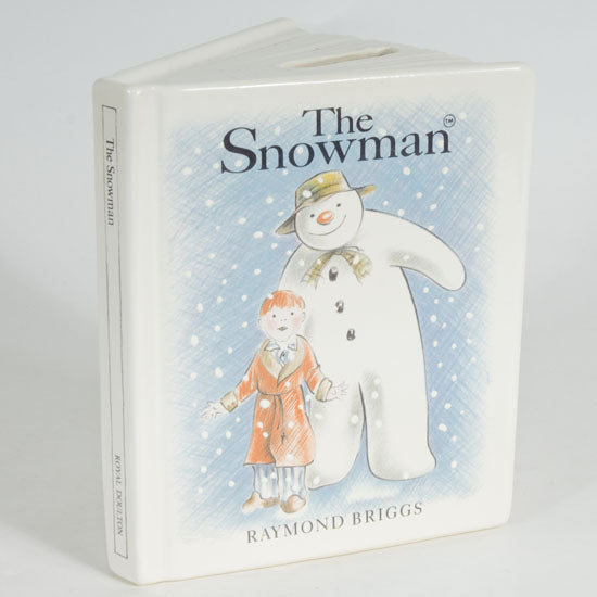 Snowman Book Money Box