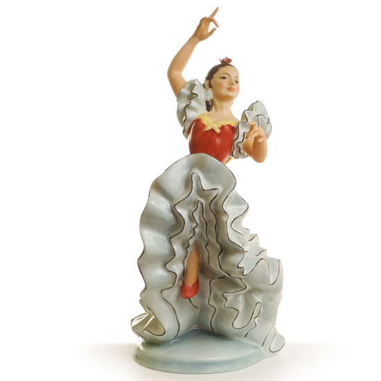 Spanish Flamenco Dancer (restored)