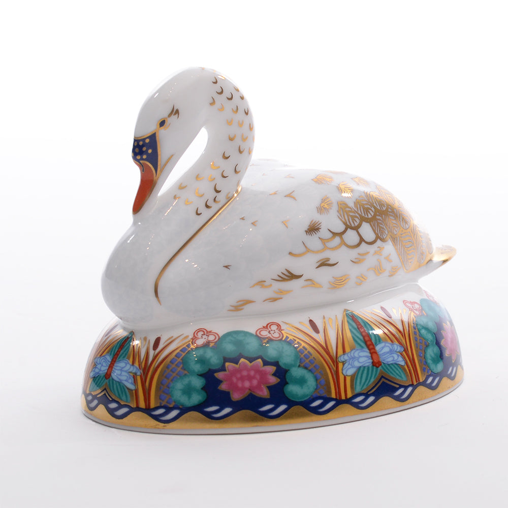 Swan Royal Crown Derby