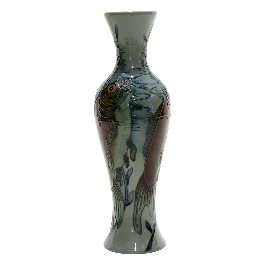 Tail dance carp fish vase