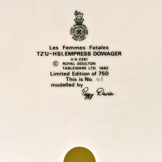 T'zu Hsi Empress Dowager