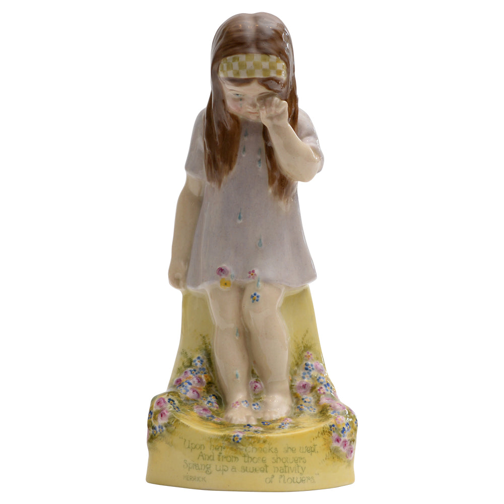 Upon Her Cheeks She Wept