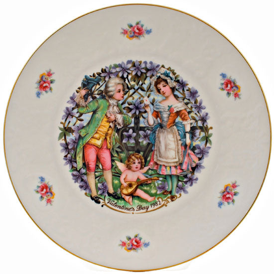 Valentine's Day Plate 1982